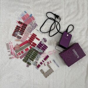Jamberry Mini Heater with Nail Wraps Lot